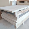 Artificial stone slab corians solid surface sheets 6mm table top used widely