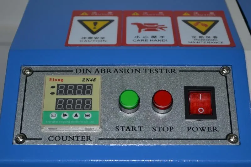 ZONHOW Universal DIN leather wear abrasion friction tester