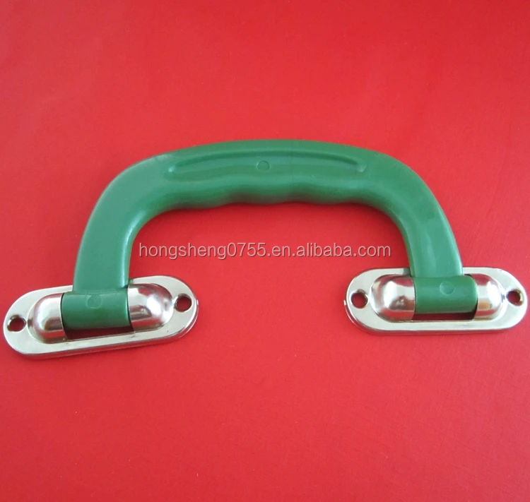 High Quality White Color Plastic Briefcase Pull Handle For Suitcase