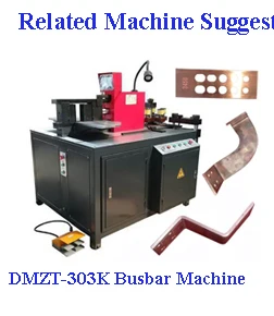 multi-functional DMCJX-502K CNC Busbar punching shearing machine