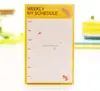 modern stationary sticky notes