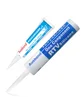 One Conponent RTV Silicone Sealant Adhesive Electronic Fixing Glue LED Waterproof Sealing Bonding Glue 300ml White Black Clear