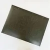 Embossed Logo Certificate Cover faux Leather File Folder