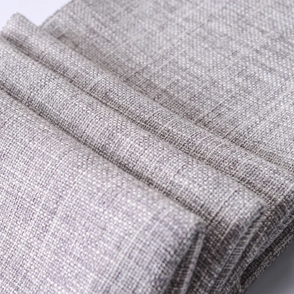 Vintage Upholstery Breathable Polyester Flax Linen Look Fabric Buy