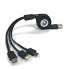 New product ideas 2019 Ex-factory price Micro 8 pin Usb Cable High Quality Micro B Cable Retractable 3In1 Usb Type C Cable