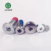 Ex-factory price stainless steel countersunk head inner hexagon nylon patch screw