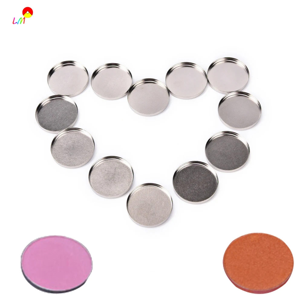 26mm 36mm 55mm Cosmetic Metal Tin Pans Eyeshadow Iron Pans