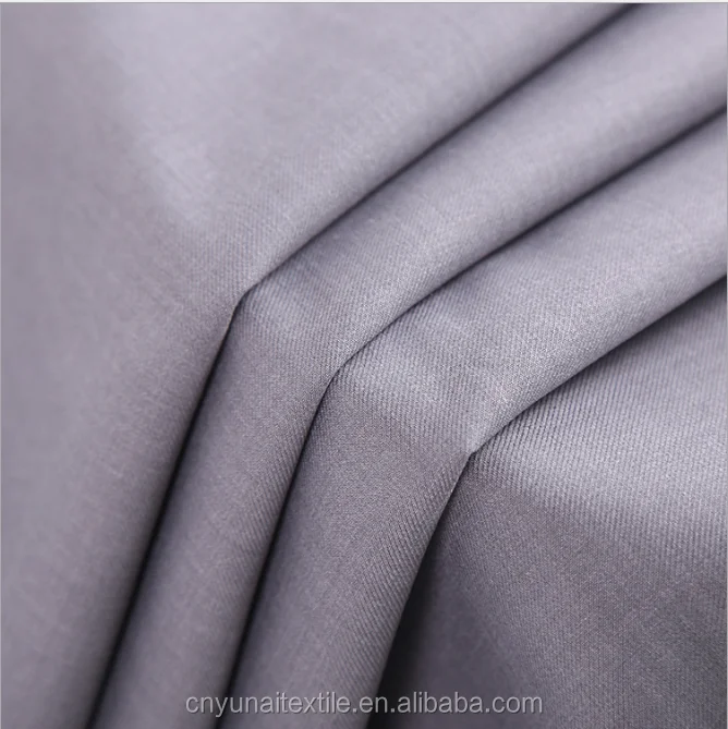 Plain Dyed Woven 80 Polyester 20 Rayon Fabric For Uniform Garment Buy Solid Twill 80 6644