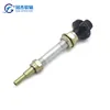 Lockable push pull control handle for throttle control