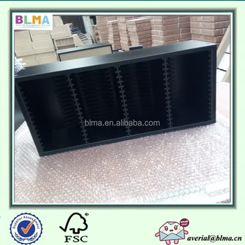 60 Cd Storage Rack Tower Black New