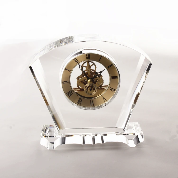 Personalized Cheap Small Bedside Table Clocks Decorative Crystal