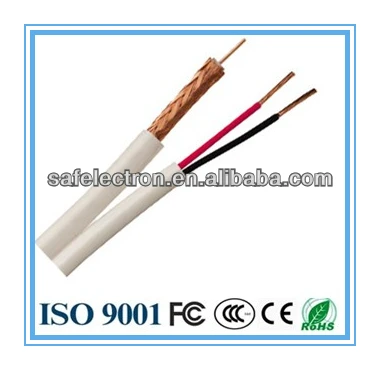 rg59+2c cctv cable coaxial cable rg59 with power pure copper