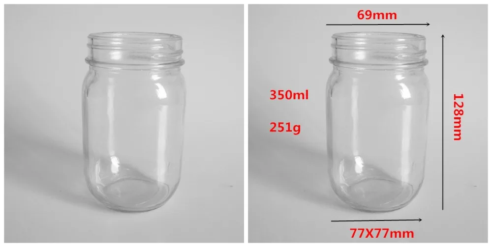 Round Large Glass Jars With Screw Top Lid 350ml Buy Large Glass Jar With Screw Top Lid,Round