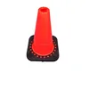 Used orange traffic cone colored traffic cones for roadway safety