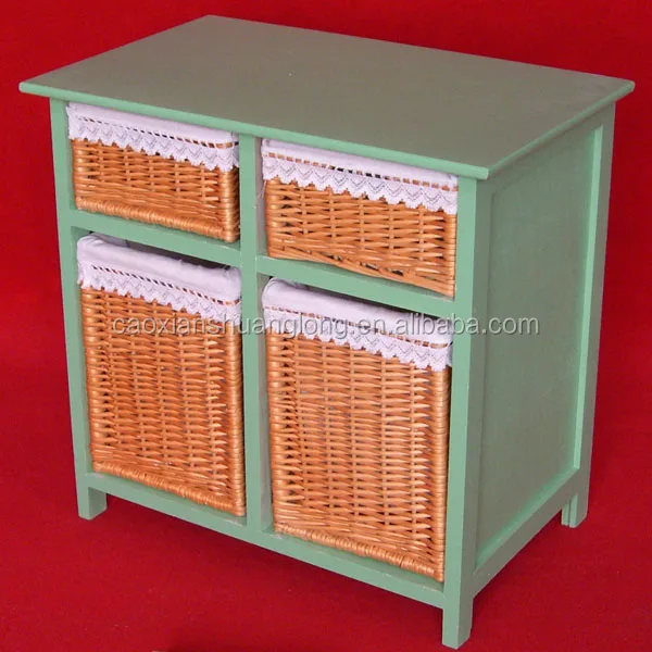 mobili da cucina in legno cestino di vimini cassetti armadietto di ... mobili da cucina in legno cestino di vimini cassetti armadietto di ...