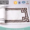 ELIYA 100% Cotton White Hotel Thin Foot Shape Bath Mat
