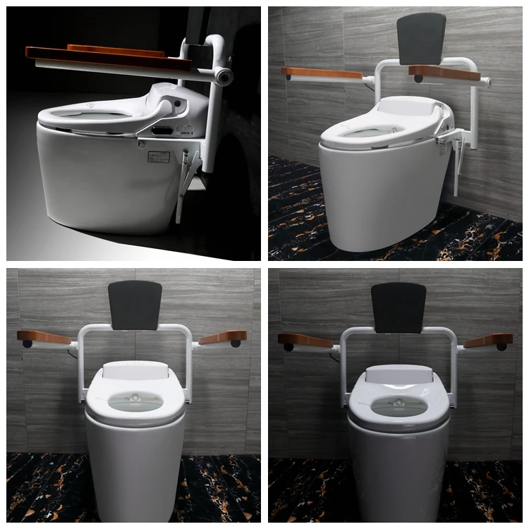 Proper price top quality heated electric dual flush toilet toilet seat washing bidets,disabled toilet