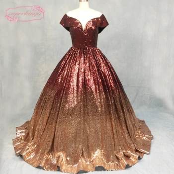 Blinged Out Prom Dresses