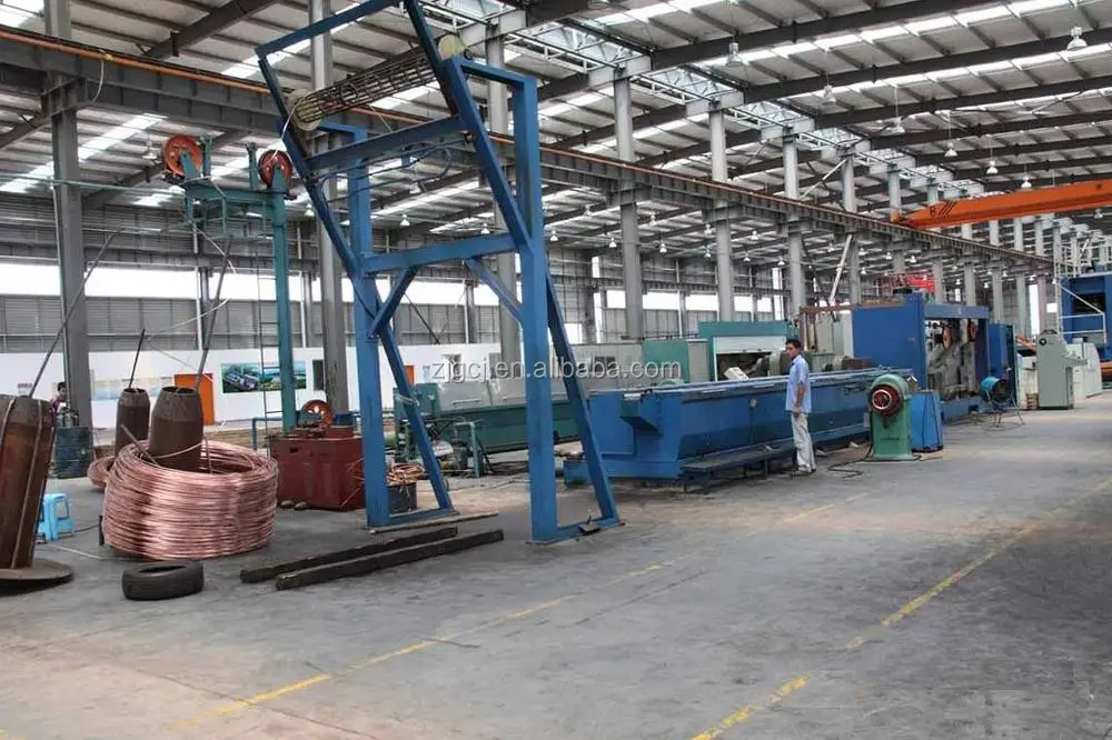 Aluminium/copper Rod Breakdown Machine With Continuous Annealing Buy