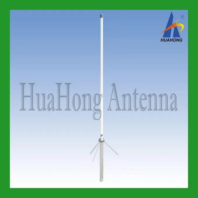5.2m 12dbi Dual Band 144 430mhz Vhf Uhf Fiberglass Base Station Antenna