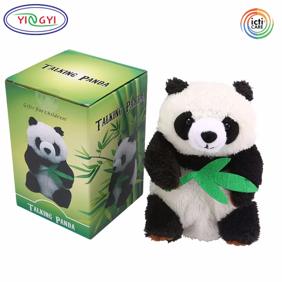 interactive toy panda