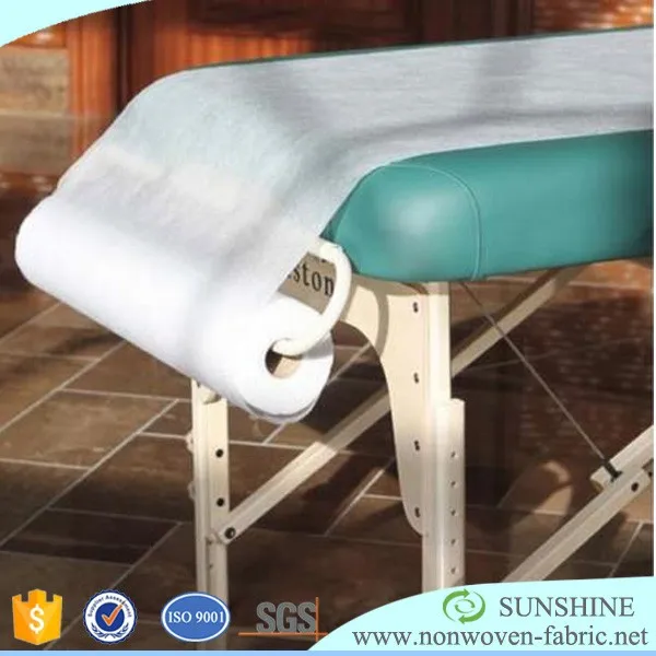 Perforated PP Nonwoven Disposable Bed Sheet for Salon SPA