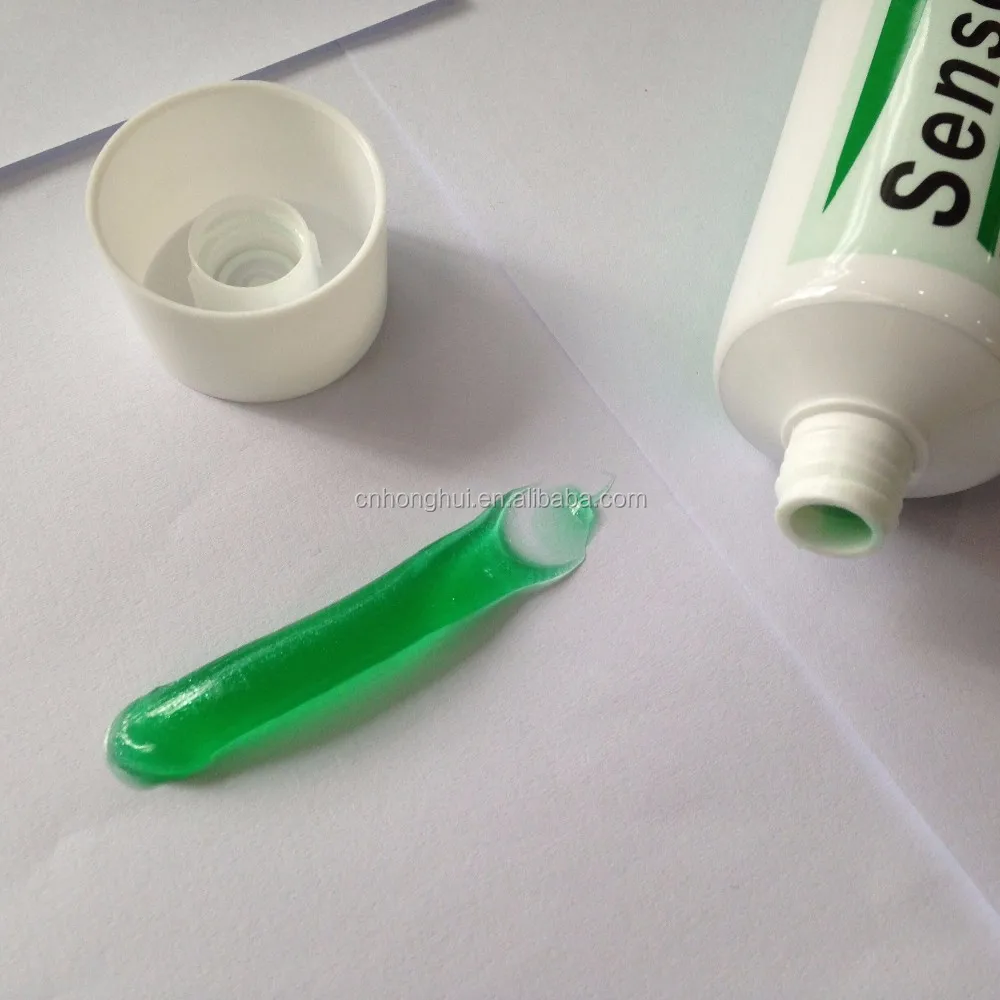 Oral Care Green Gel Personalized Hydroxyapatite Toothpaste For