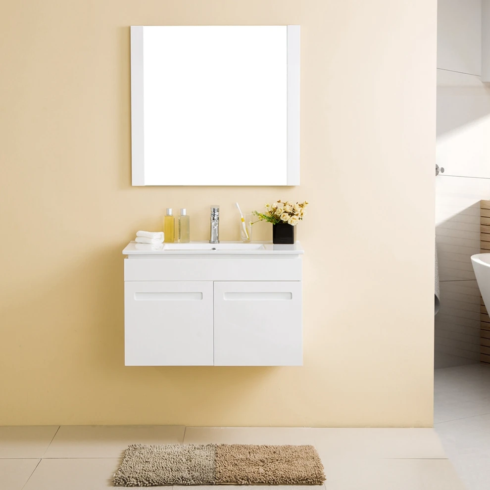 Single Sink Free Standing Luxury Wooden Modern S Vanity Bathroom