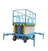car parking system rotating mini table scissor car lift platform- with fine performance