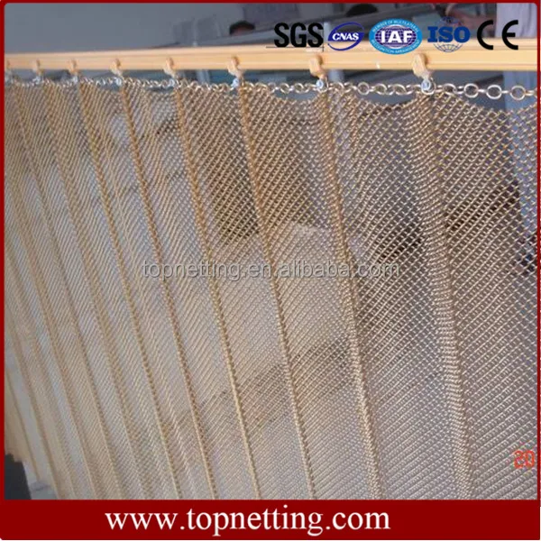 Metal Architectural Cascade Coil Mesh Curtain Drapery Shower Wire Decorative Product On Alibaba Cascade Coil Shower Curtain