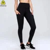Sexy laser punching mesh patches sport wear ladies leggings tight pants