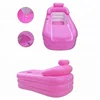 pink adult spa inflatable bath tub