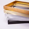 Family Polishing aluminum picture phote frame with fabric