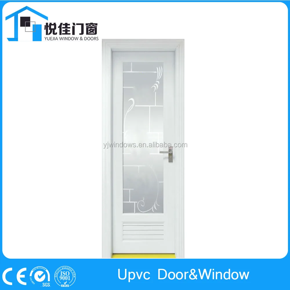 חדש עיצובים Upvc צרפתית דלתות Upvc קדמי עיצובים אדום דלת