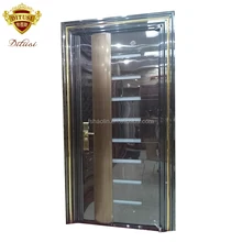 Современный дом передняя дверь дизайн анти-ржаветь здания двери вход вилла дверь HL-9761