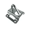 J Hook Clamp Tension FTTH Hanging Clamps Herraje de FTTH de Fibra Optica Stainless Steel Ball Hook