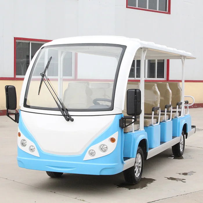 Electric Custom 14 Seat Sightseeing Bus With Ce - Buy Electric ...