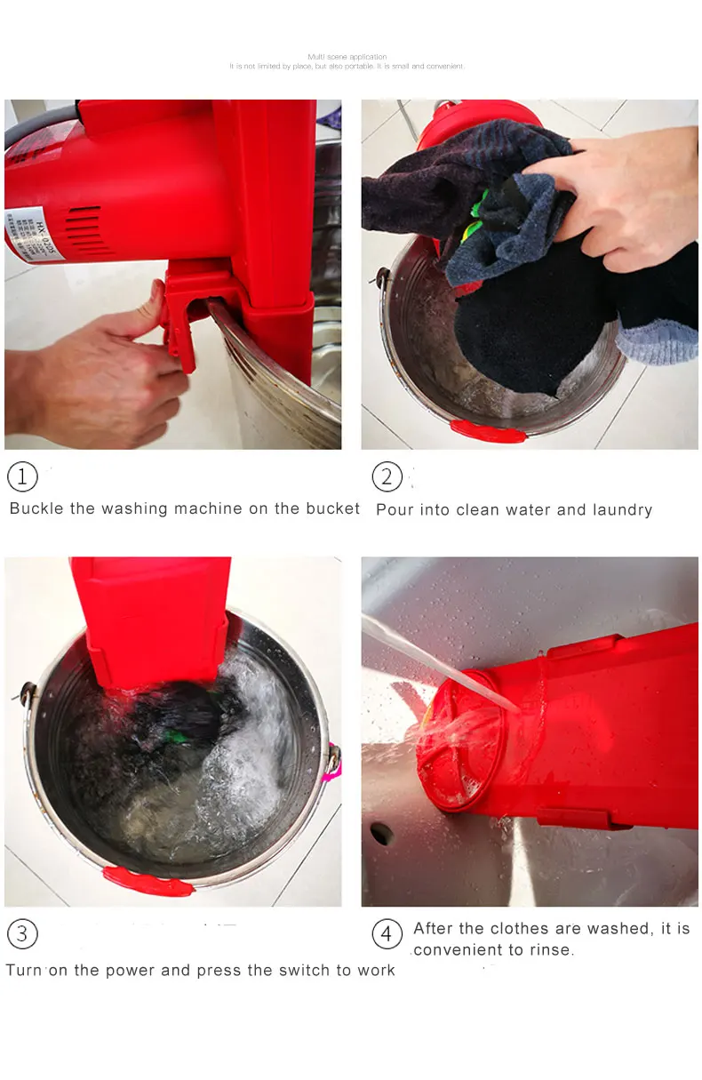 Mini Portable Hand Operated Washing Machine - Buy Portable Washing ...