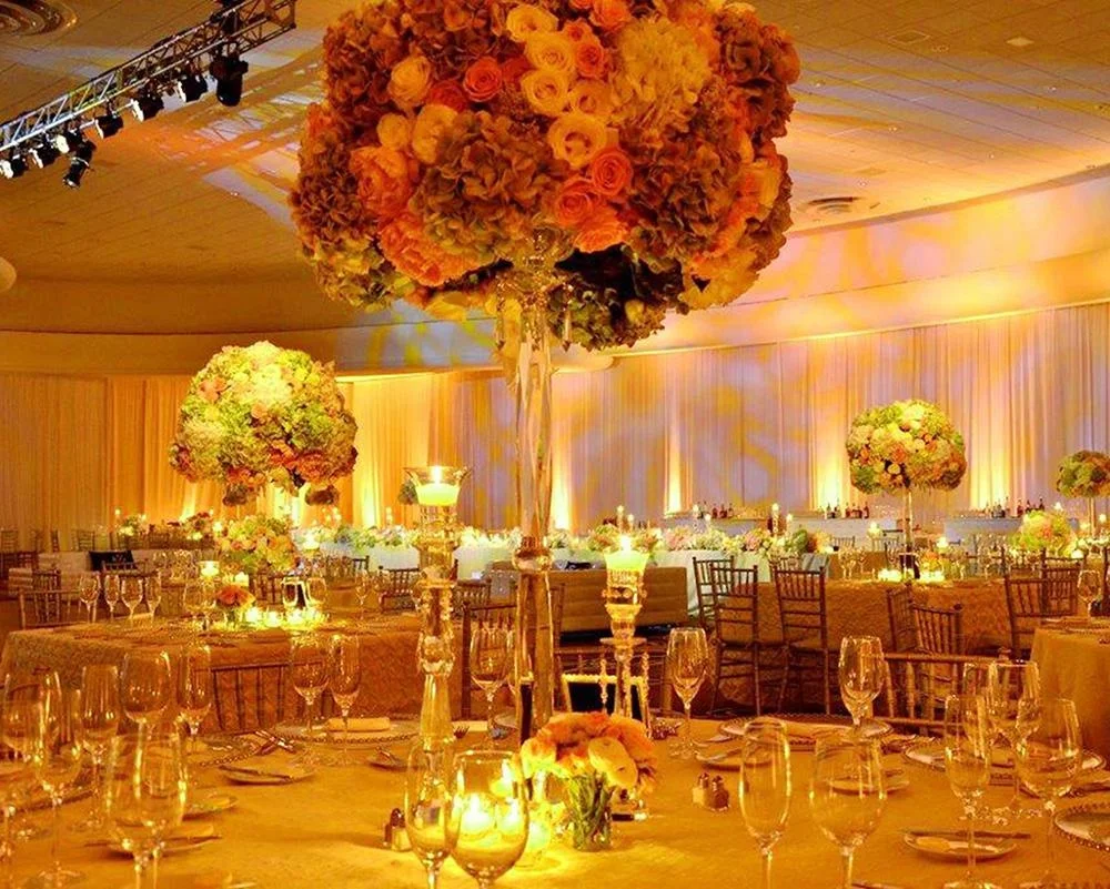 Wholesale Beautiful Design Clear Wedding Flower Stand K9 Crystal