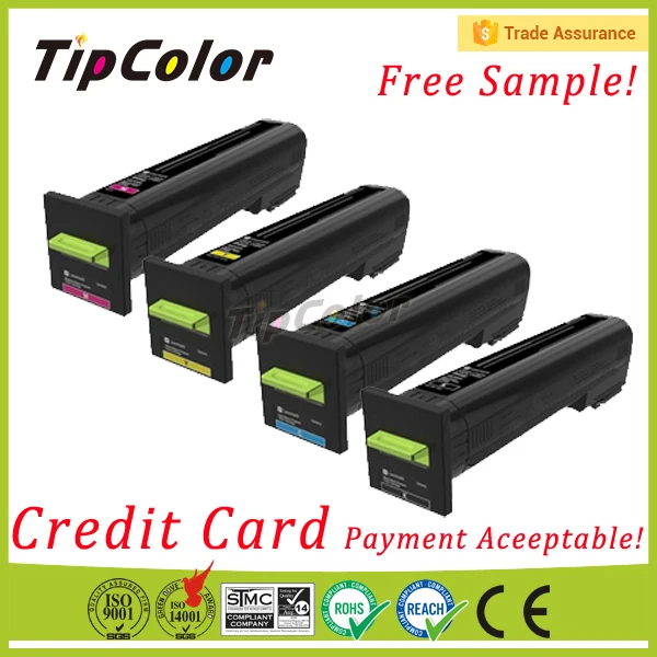 Compatible Toner Cartridge For Use In Lexmark Color Laser Mfp Cx825