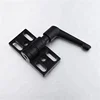 Metal locking folding concealed cabinet door hinge with lock lever(351.0101A)