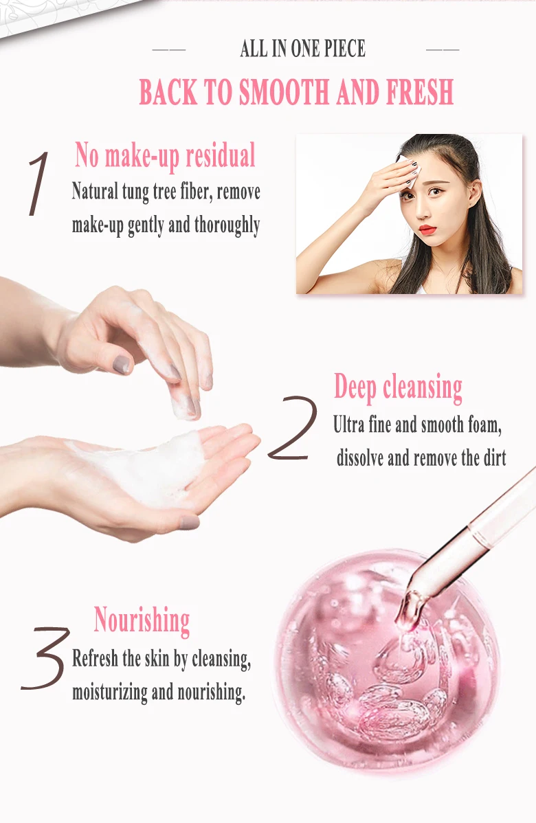 Daily Deeply Cleansing 3in1 Water Activated Cleansing Face Makeup