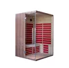 Sweety Couple Hemlock Pure Ceramic Tube Heater Dry Infrared wooden Sauna Room