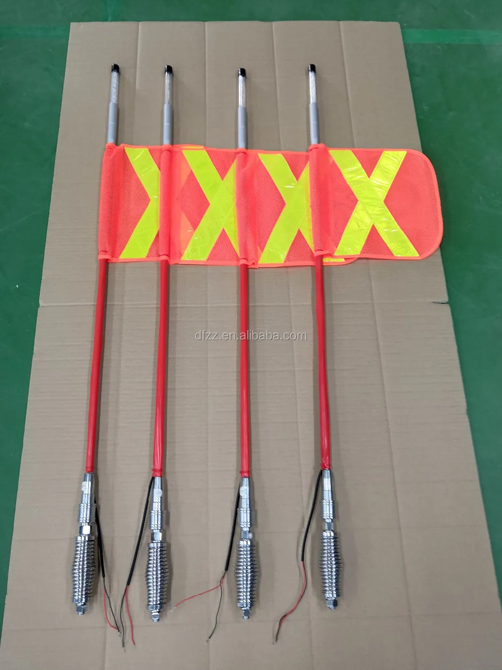 2018 Mining Buggy Whip 2/3/4/5/6 Feet Led Whip Antennas Light For