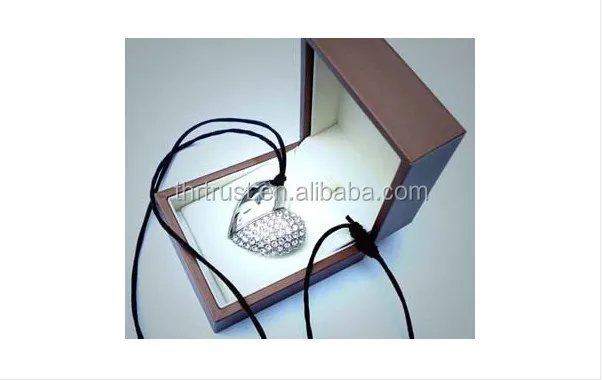 Jewelry Crystal Heart Shape 4Gb 64Gb Metal Usb Flash Drive Anti Dust Stylus Pendant 16Gb Memory Stick Custom Gift Pendrive 32Gb - ANKUX.COM