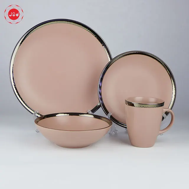 с серебряной оправой Обжиговая печь с реакционной глазурью Столовые сервизы керамогранита с реакционной глазурью 