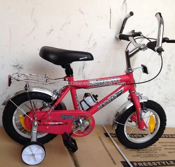 red bike with basket