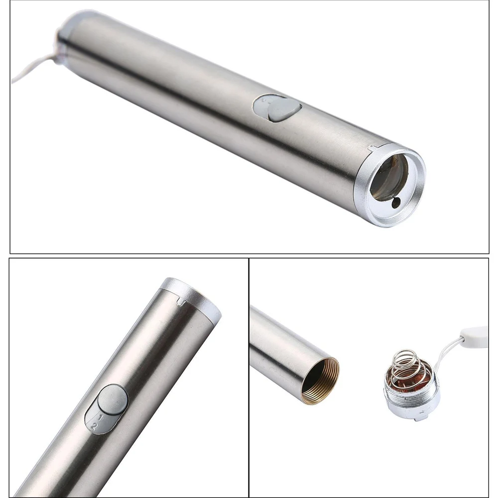 Aa Battery Cat Chaser Toy 2 In 1 Multi Function Led Laser Pointer Light