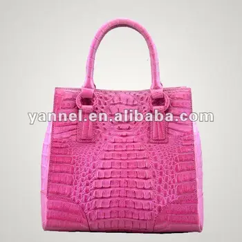 Customized Real Crocodile Leather Lady Bags Skin Shoulder Customized Real Crocodile Leather Lady Bags Skin Shoulder Handbag