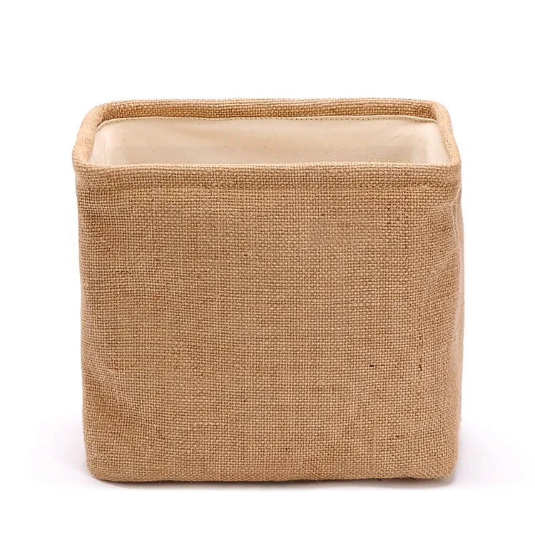 Custom Jute Storage Box Basket Without Lid Buy Jute Storage Box,Custom Jute Storage Box,Jute